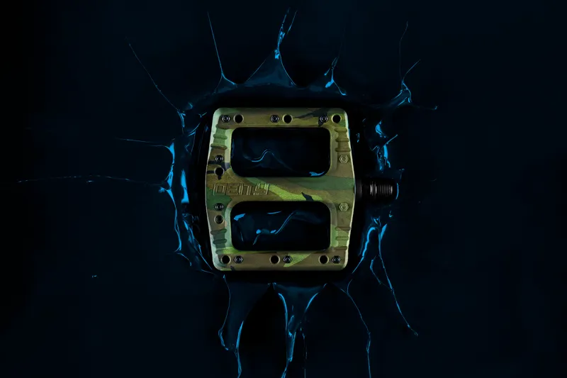 Deity Deftrap MTB Flat Pedals Recon Camo LTD Edition-1